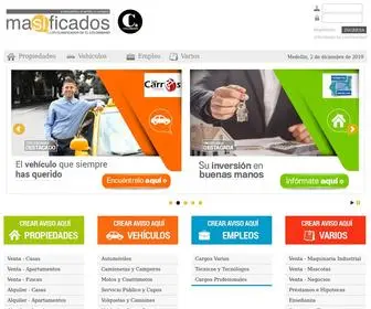 Masificados.com(Clasificados de El Colombiano) Screenshot