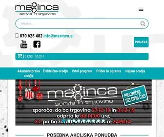 Masinca.si(Servis in prodaja elektri) Screenshot