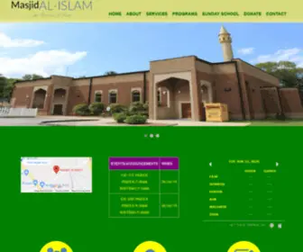 Masjidalislamri.org(Masjid Al) Screenshot