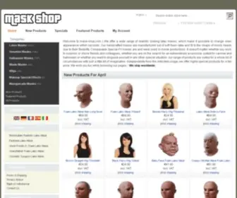 Mask-Shop.com(Masks) Screenshot