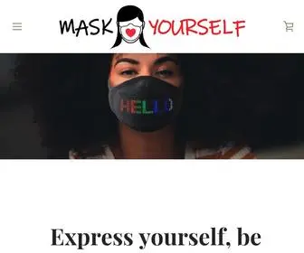 Mask-Yourself.com(Express yourself) Screenshot