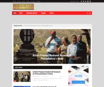 Maskandi.co.za(Maskandi music) Screenshot