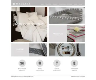 Maskaraexports.com(Maskara Exports) Screenshot