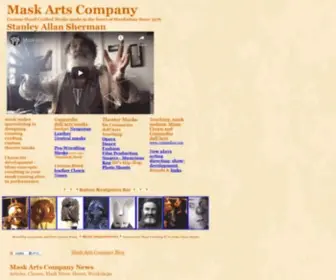 Maskarts.com(Mask Arts Co) Screenshot