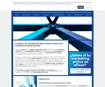 Maskcomunicacion.es(Agencia de marketing y comunicación B2B) Screenshot