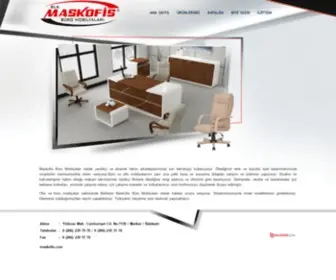 Maskofis.com(Maskofis Büro Mobilyaları) Screenshot