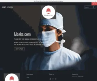 Masks.com(Masks For Schools) Screenshot