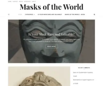 Masksoftheworld.com(Masks From Around the World) Screenshot