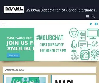 Maslonline.org(Missouri Association of School Librarians) Screenshot