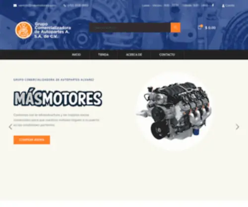 Masmotores.com(Mas motores) Screenshot