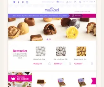 Masmoudi.com(Pâtisserie masmoudi) Screenshot
