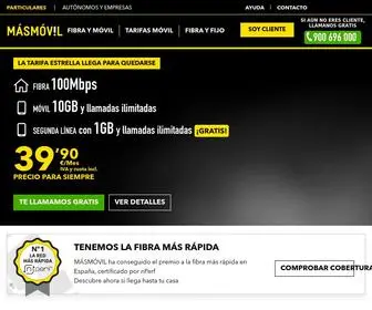 Masmovil.es(MÁSMÓVIL) Screenshot