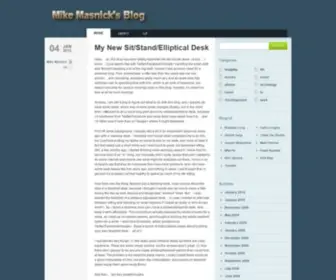 Masnick.com(Mike Masnick’s Blog) Screenshot