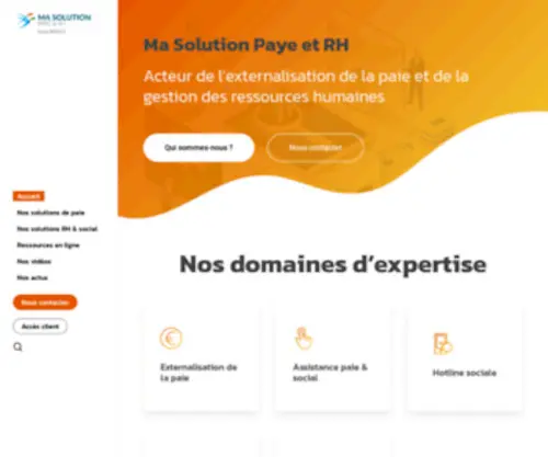 Masolutionpaye.fr(Masolutionpaye) Screenshot