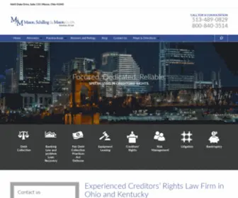 Mason-Law.com(Ohio Creditors' Rights Attorneys) Screenshot