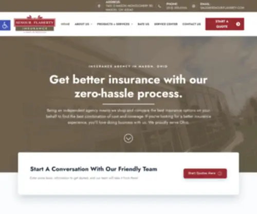 Mason-Ohio.com(Cincinnati Insurance Agency) Screenshot