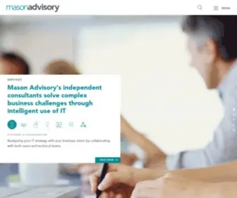 Masonadvisory.com(Mason Advisory) Screenshot