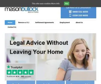 Masonbullock.co.uk(Mason Bullock Solicitors) Screenshot