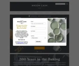 Masoncash.co.uk(Mason Cash Mixing Bowls) Screenshot