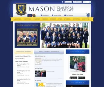 Masonclassicalacademy.org(Mason Classical Academy) Screenshot