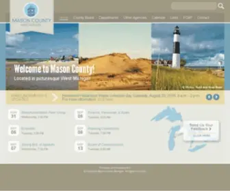 Masoncounty.net(Mason County) Screenshot
