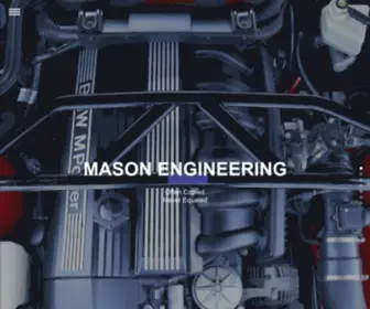 Masonengineering.net(Mason Engineering) Screenshot