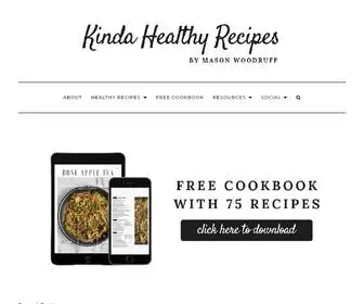Masonfit.com(Kinda Healthy Recipes) Screenshot
