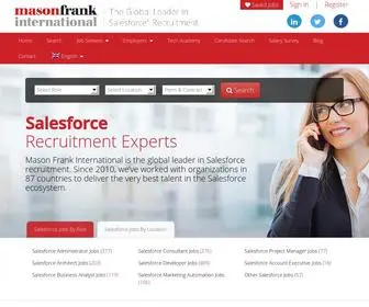 Masonfrank.com(Salesforce Jobs) Screenshot