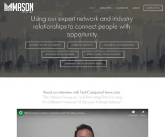 Masongroup.net(Mason Group) Screenshot