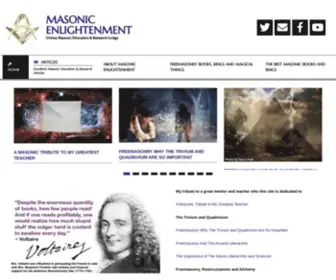 Masonicenlightenment.com(Masonic Enlightenment) Screenshot