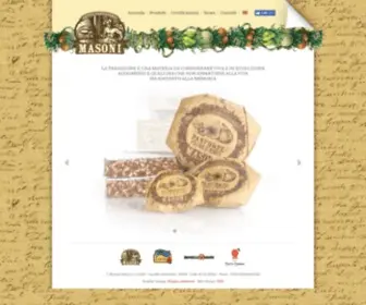 Masonipietro.it(Masoni Pietro s.r.l) Screenshot
