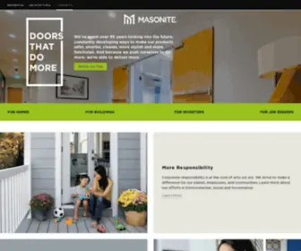 Masonite.com(Home) Screenshot