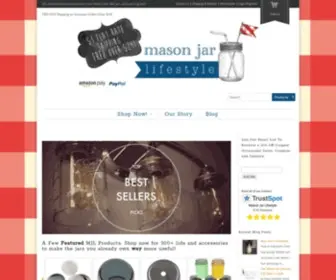 Masonjarlifestyle.com(Mason Jar Lifestyle) Screenshot