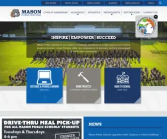 Masonk12.net(Mason Public Schools) Screenshot