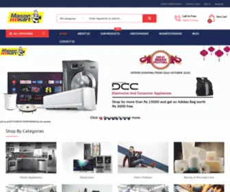 Masonkart.com(Magento) Screenshot