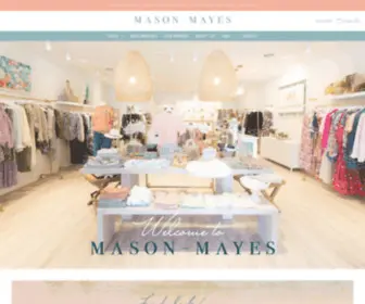 Masonmayes.com(Laid-back luxury in Baltimore) Screenshot