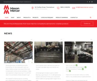 Masonmercer.com.au(Mason Mercer Australia) Screenshot