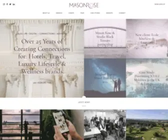 Masonrose.com(Mason Rose) Screenshot