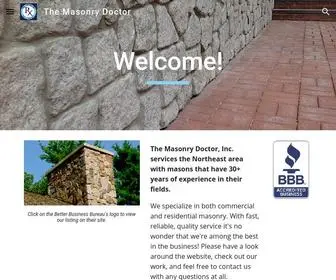 Masonrydoctor.com(The Masonry Doctor) Screenshot