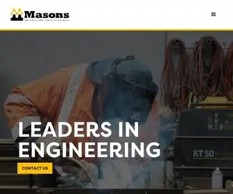 Masons.co.nz(Mason Engineers) Screenshot