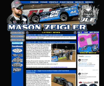 Masonzeigler.com(Official Internet Home of Mason Zeigler) Screenshot