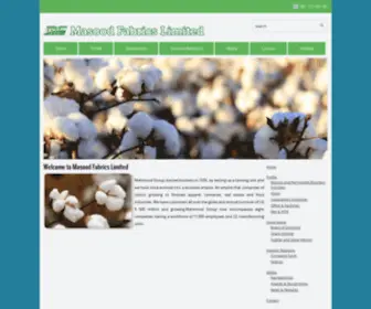 Masoodfabrics.com(Masood Fabrics) Screenshot