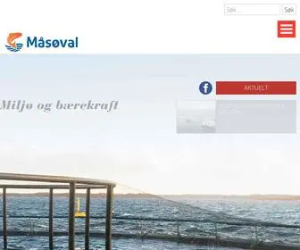 Masoval.no(Miljø og bærekraft) Screenshot