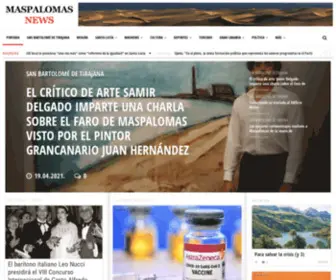 Maspalomasnews.com(Noticias del sur de Gran Canaria) Screenshot