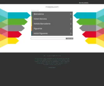 Maspau.com(Hotel restaurante masia rural Mas Pau en figueres alojamiento alt emporda de girona) Screenshot