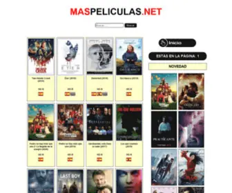 Maspeliculas.cc(Ver Películas Online Películas Estrenos Descargar en Español Castellano) Screenshot