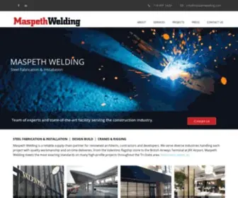 Maspethwelding.com(Maspeth Welding) Screenshot