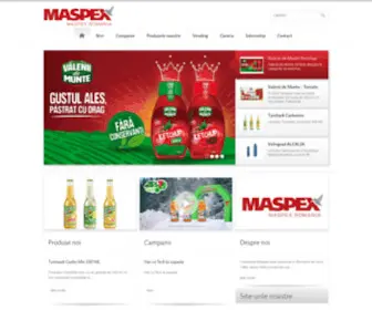 Maspex.ro(Maspex Romania) Screenshot