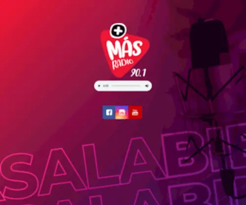 Maspinamar.com.ar(Radio MAS Pinamar) Screenshot