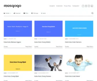 MasqOqo.com(MasqOqo) Screenshot